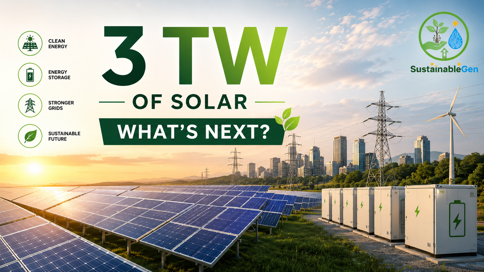 The World Has Crossed 3 Terawatts of Solar Power—What Comes Next?