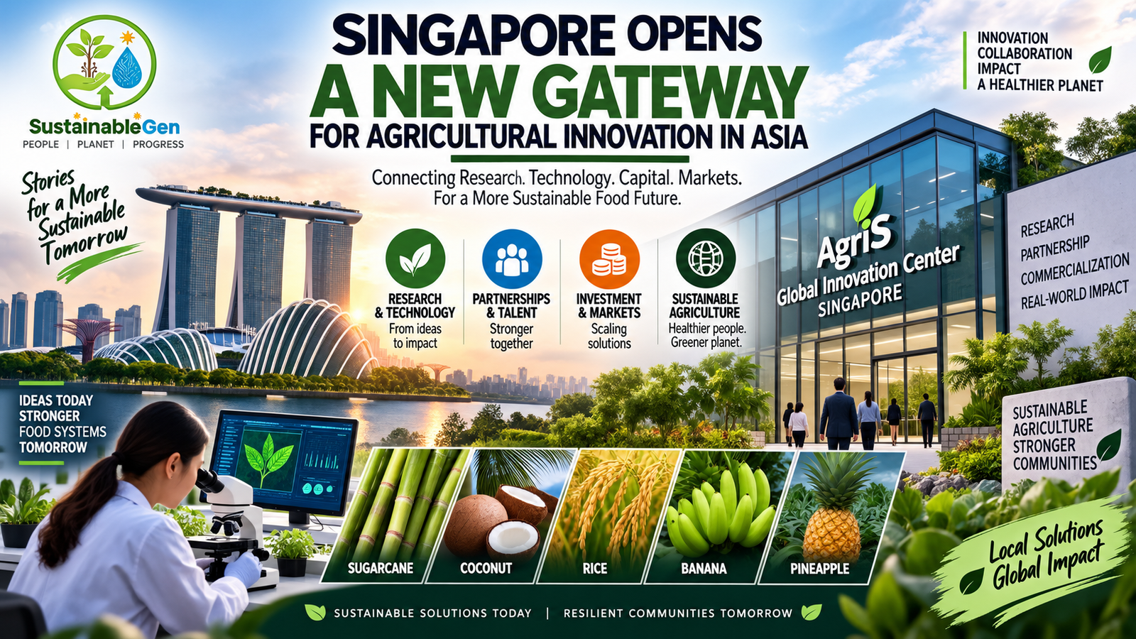 Singapore Opens a New Gateway for Agricultural Innovation in Asia