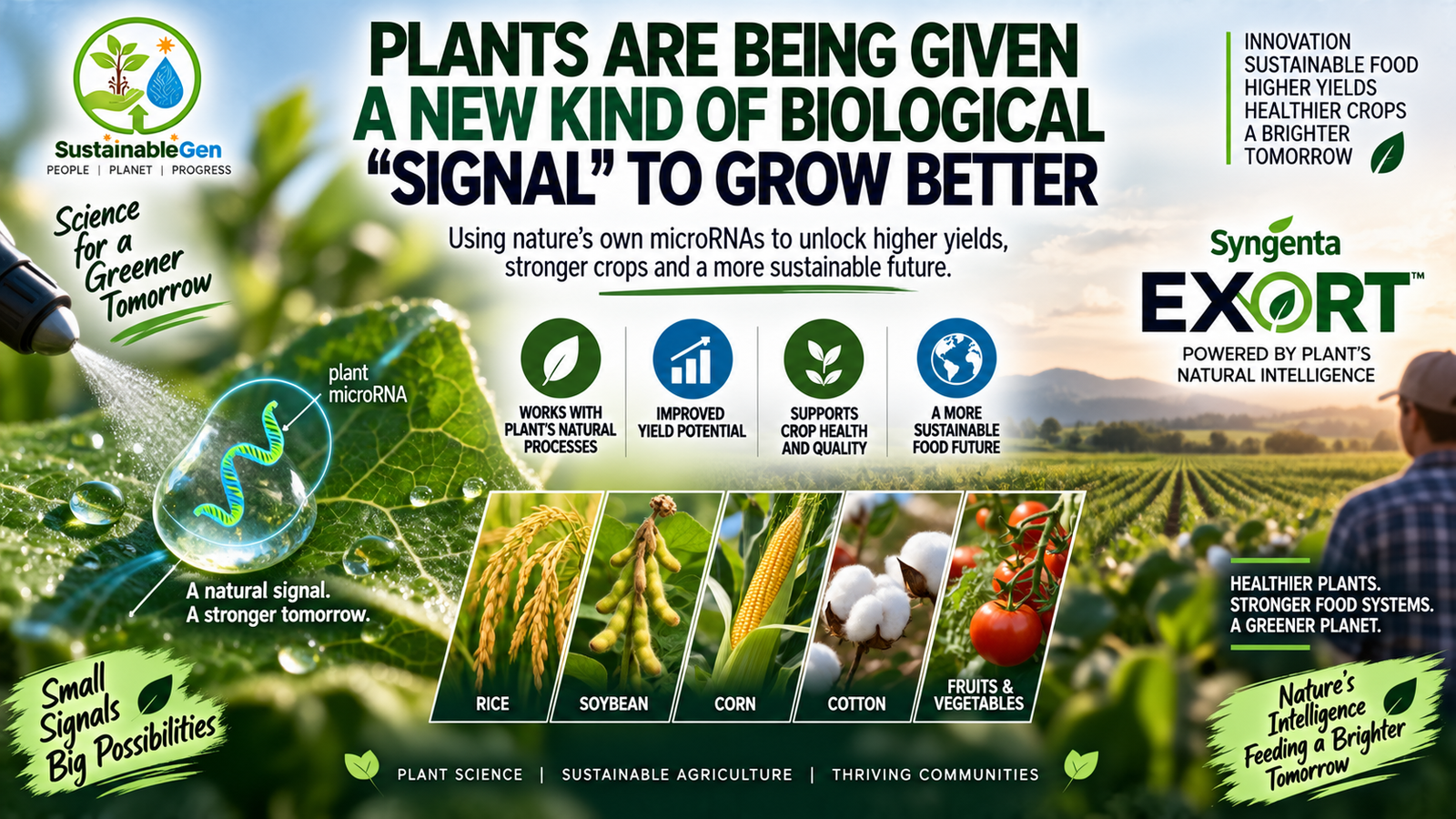 Plants Are Being Given a New Kind of Biological “Signal” to Grow Better