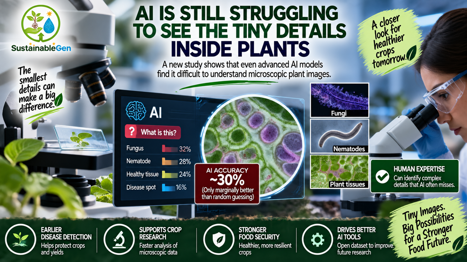 AI Is Still Struggling to See the Tiny Details Inside Plants