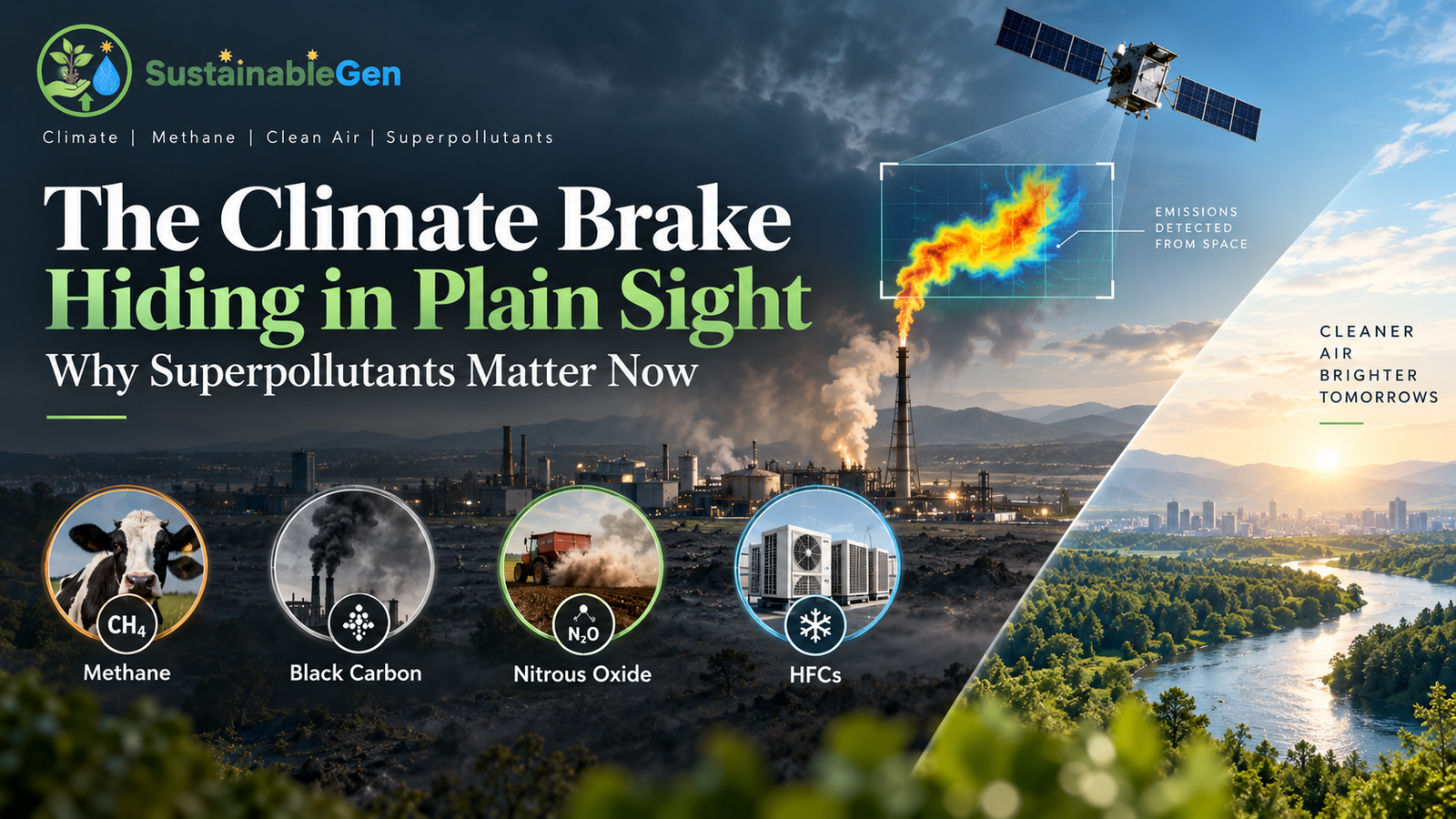 The Climate Brake Hiding in Plain Sight: Why Superpollutants Matter Now